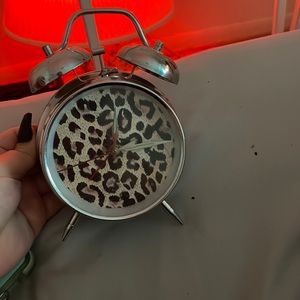 Metal alarm clock